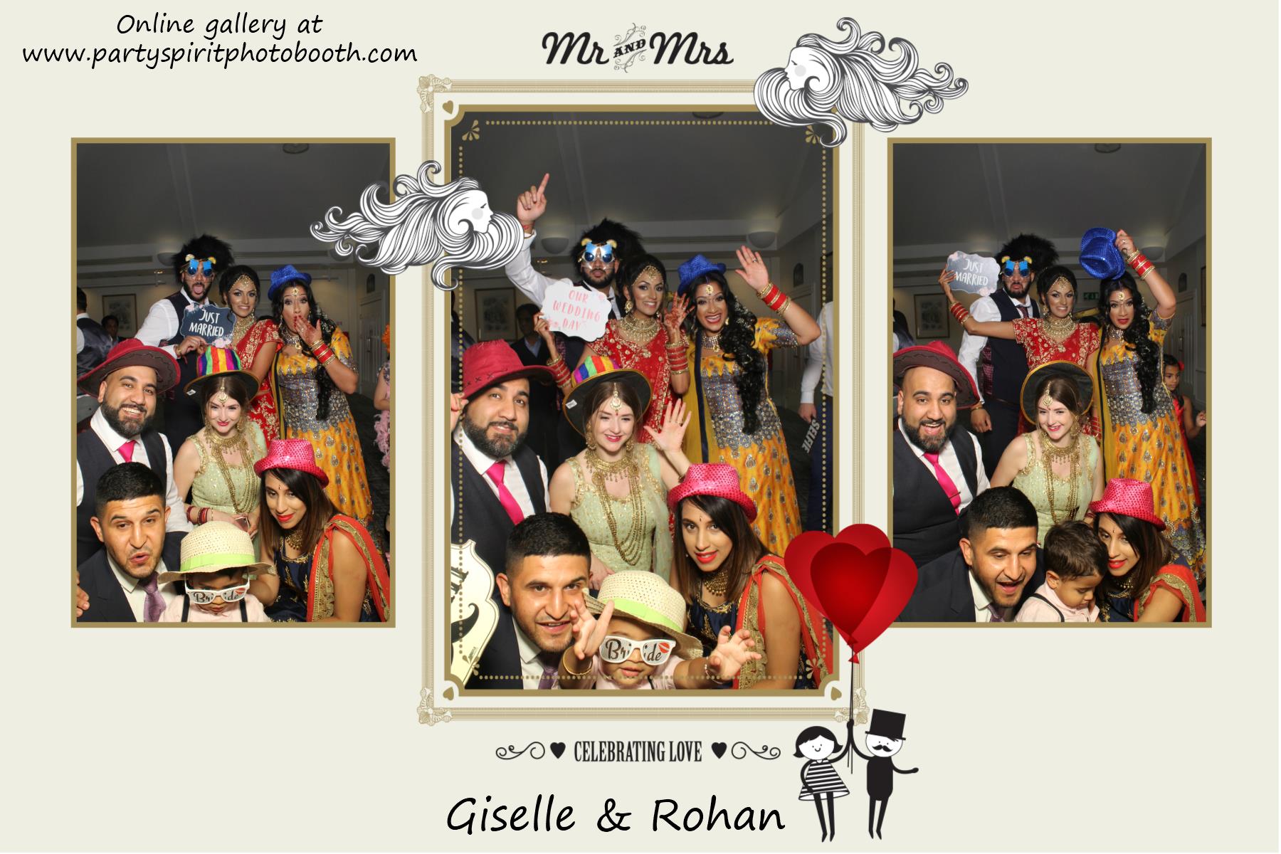 Giselle and Rohan's Wedding | View more photos from the event at gallery.partyspiritphotobooth.com/u/PartySpiritPhotoBooth/Giselle-and-Rohans-Wedding